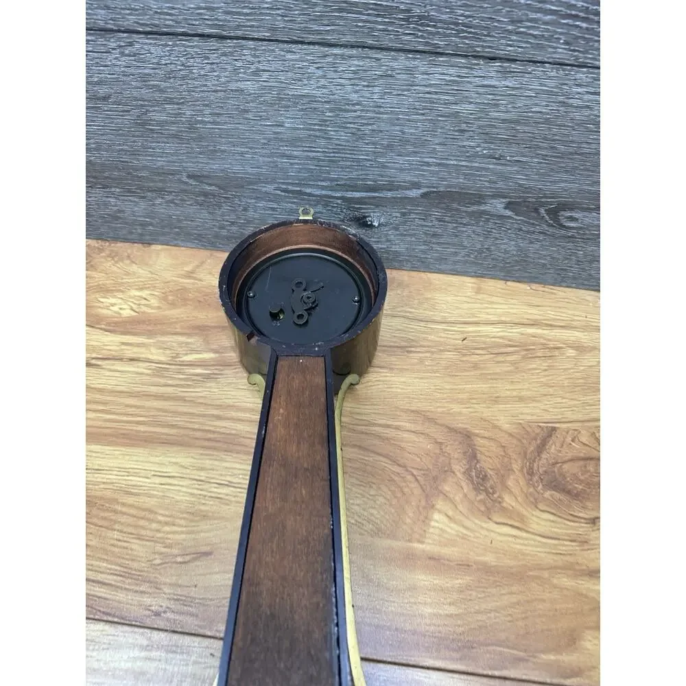 Vintage Seth Thomas Banjo Wall Clock 19x6x3” ~ For Parts/repair